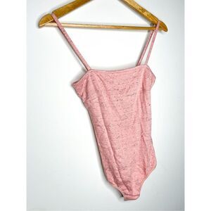 NWT‎ Intimately Free People Marled Rose Cami Bodysuit